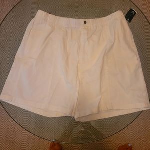 NWT Cambridge Classics White Chino Shorts Size 38